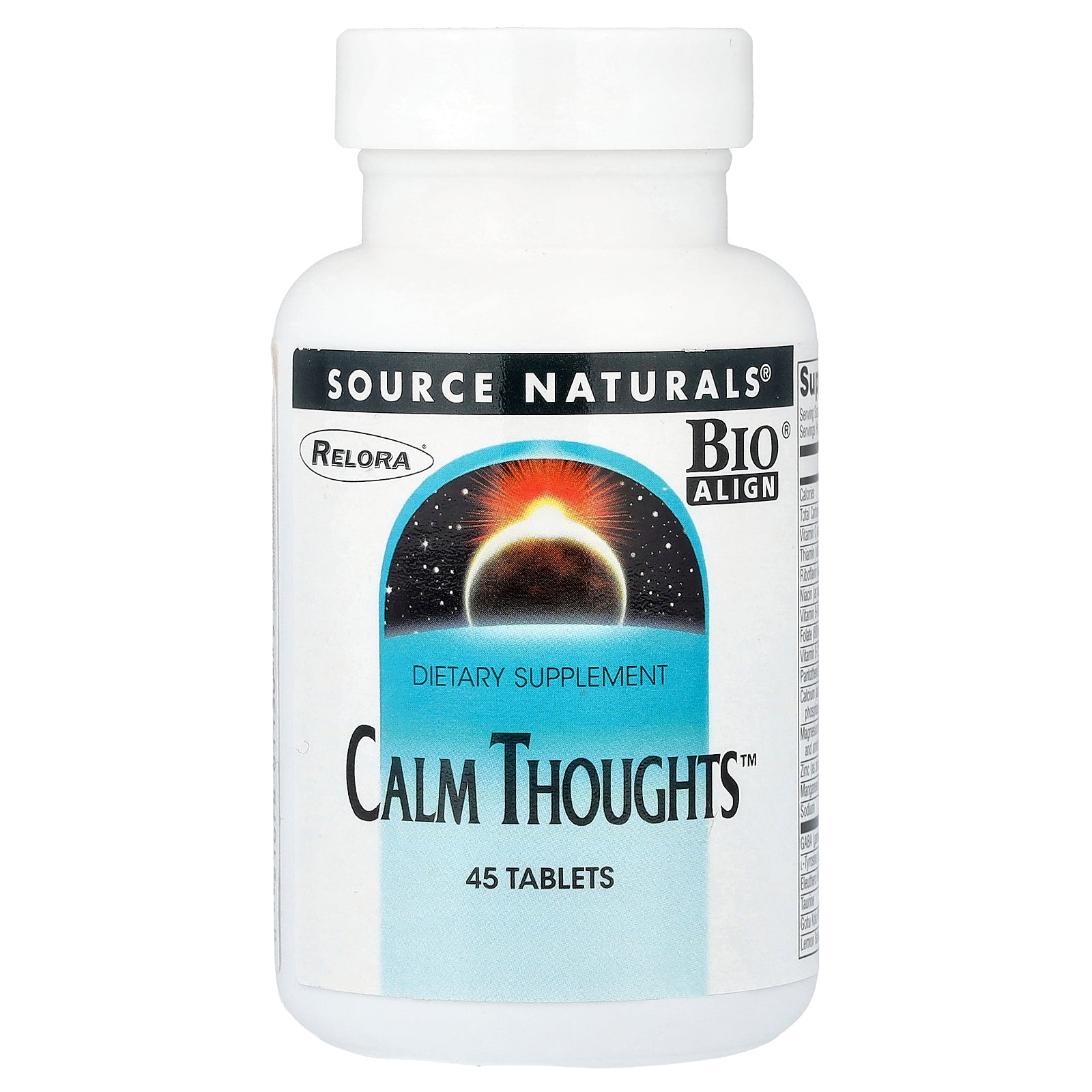 Source Naturals, Calm Thoughts™, 45 Tablets