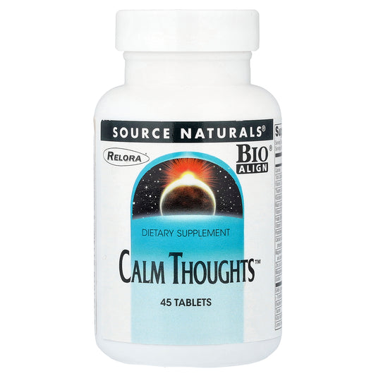 Source Naturals, Calm Thoughts™, 45 Tablets