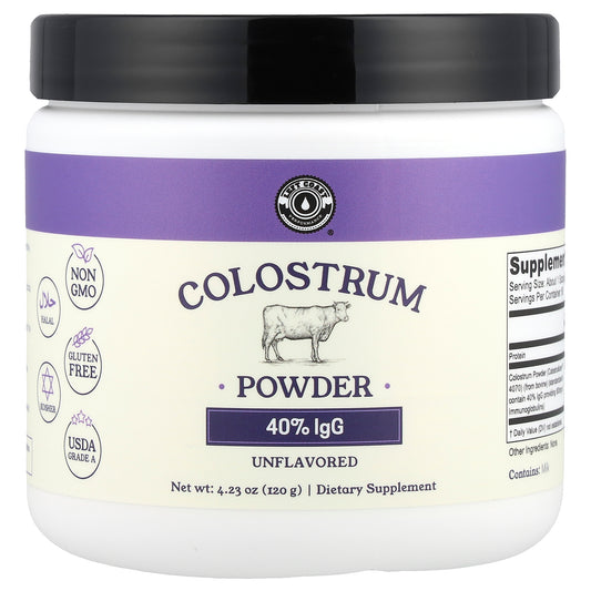 Left Coast Performance, Colostrum Powder, Unflavored, 4.23 oz (120 g)