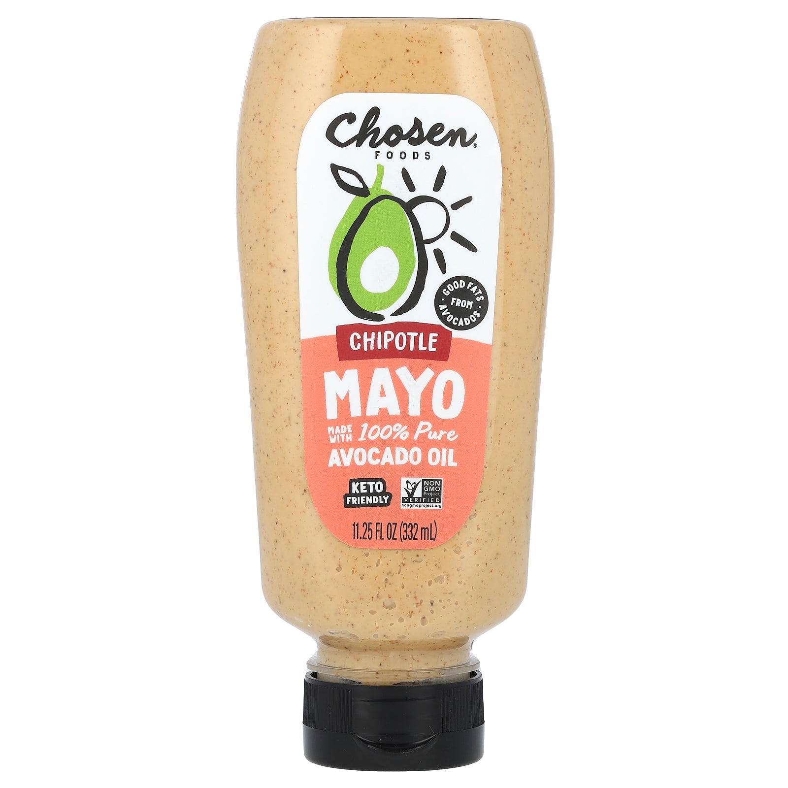 Chosen Foods, Chipotle Mayo, 11.25 fl oz (332 ml)