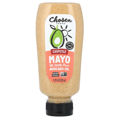 Chosen Foods, Chipotle Mayo, 11.25 fl oz (332 ml)