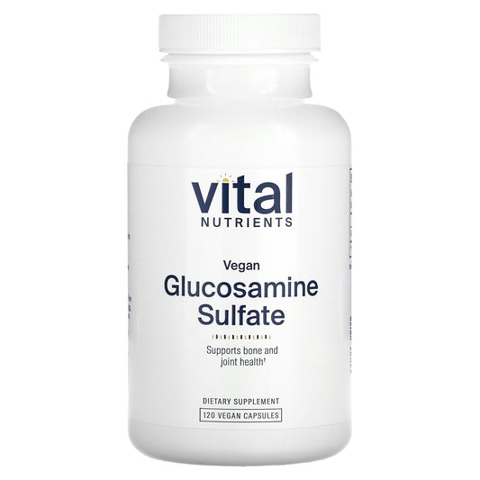 Vital Nutrients, Vegan Glucosamine Sulfate, 120 Vegan Capsules (750 mg per Capsule)