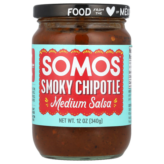 Somos, Smoky Chipotle Salsa, Medium , 12 oz (340 g)