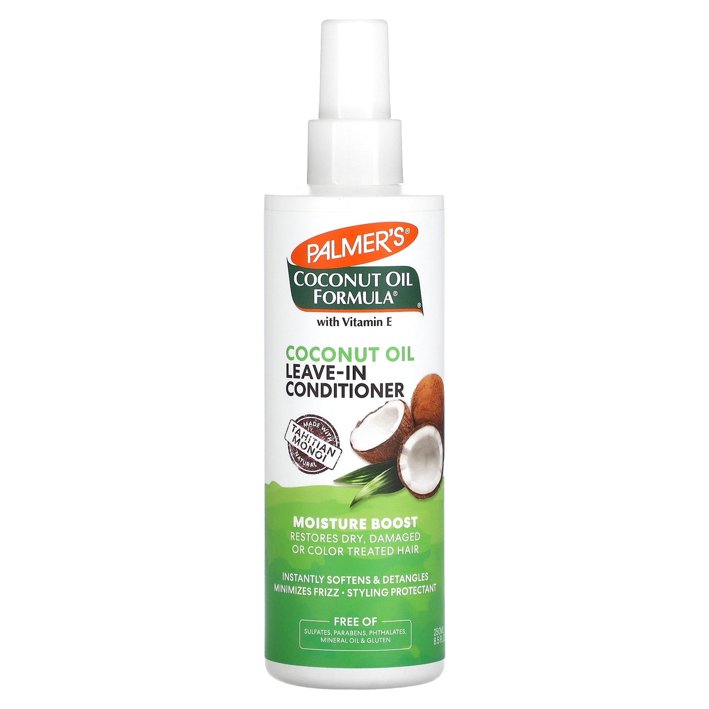 Palmer's, Coconut Oil Formula® with Vitamin E, Coconut Oil Leave-In Conditioner, 8.5 fl oz (250 ml)