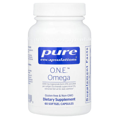 Pure Encapsulations, O.N.E.™ Omega, 60 Softgel Capsules