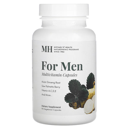 Michael's Health, For Men, Multivitamin Capsules , 90 Vegetarian Capsules