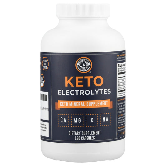 Left Coast Performance, Keto Electrolytes, 180 Capsules