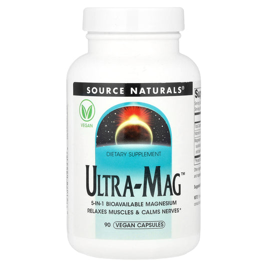 Source Naturals, Ultra-Mag™, 90 Vegan Capsules