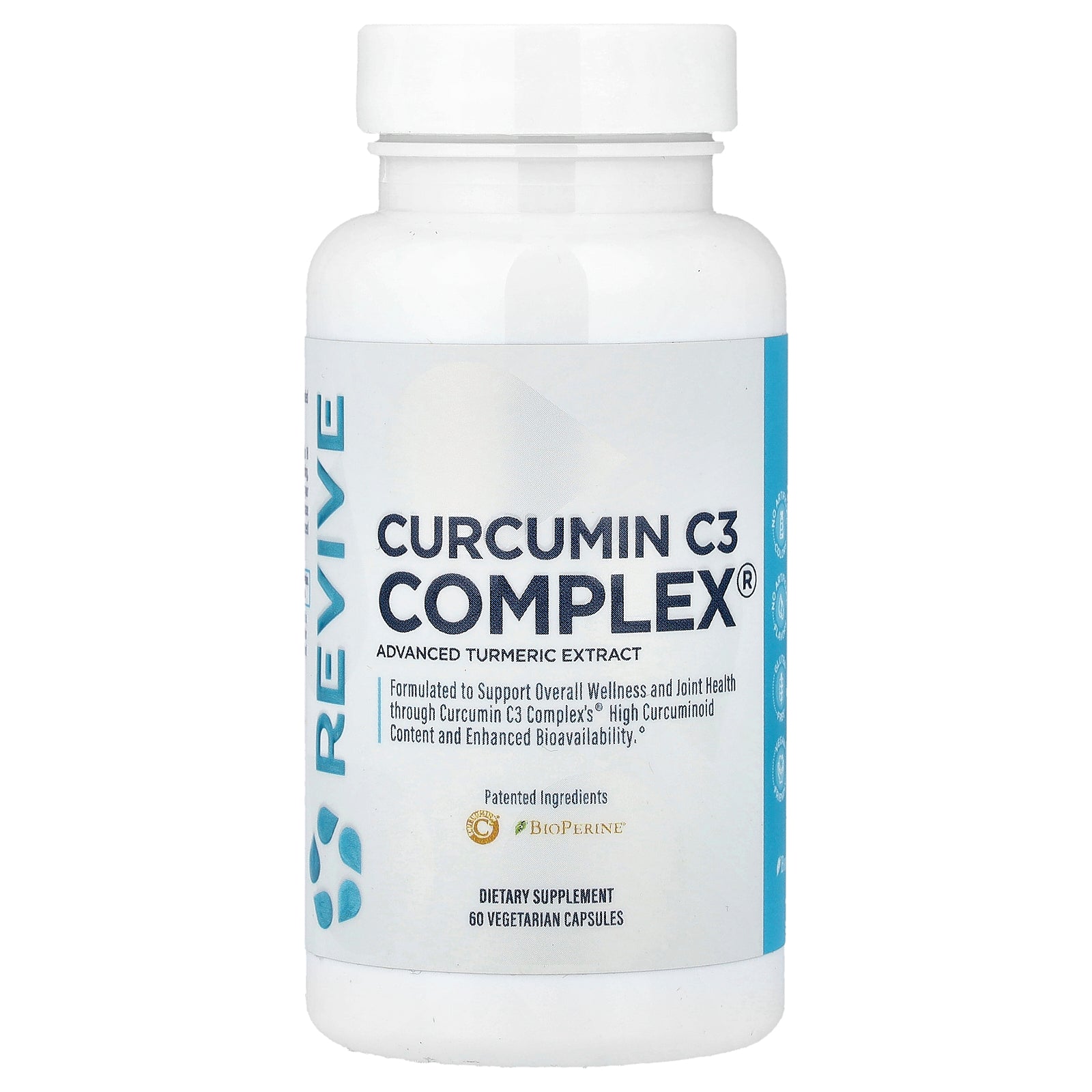 Revive, Curcumin C3 Complex®, 60 Vegetarian Capsules
