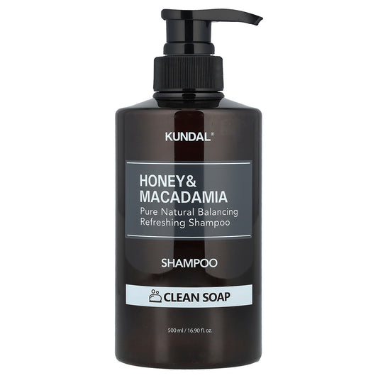 Kundal, Honey & Macadamia, Shampoo, Clean Soap, 16.9 fl oz (500 ml)