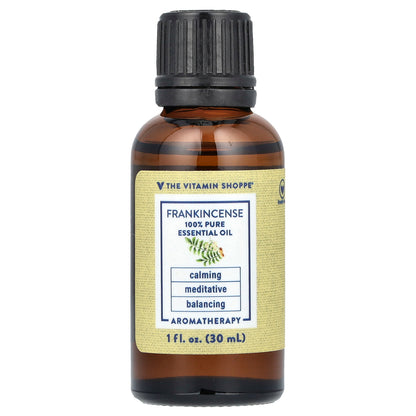 The Vitamin Shoppe, 100% Pure Essential Oil, Frankincense , 1 fl oz (30 ml)