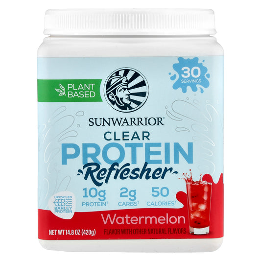 Sunwarrior, Clear Protein Refresher, Watermelon, 14.8 oz (420 g)