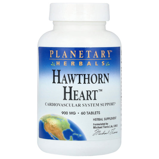 Planetary Herbals, Hawthorn Heart™, 60 Tablets