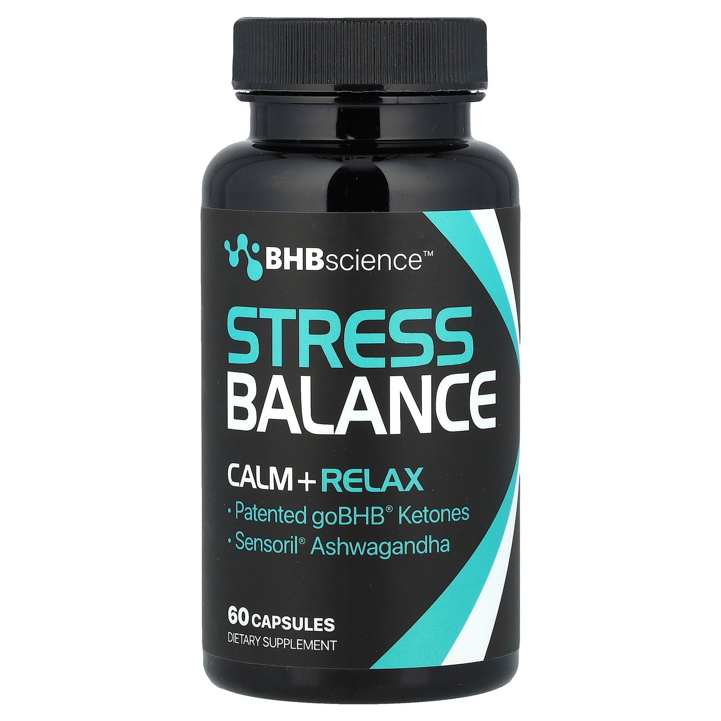 Real Ketones, BHB Science™, Stress Balance, 60 Capsules