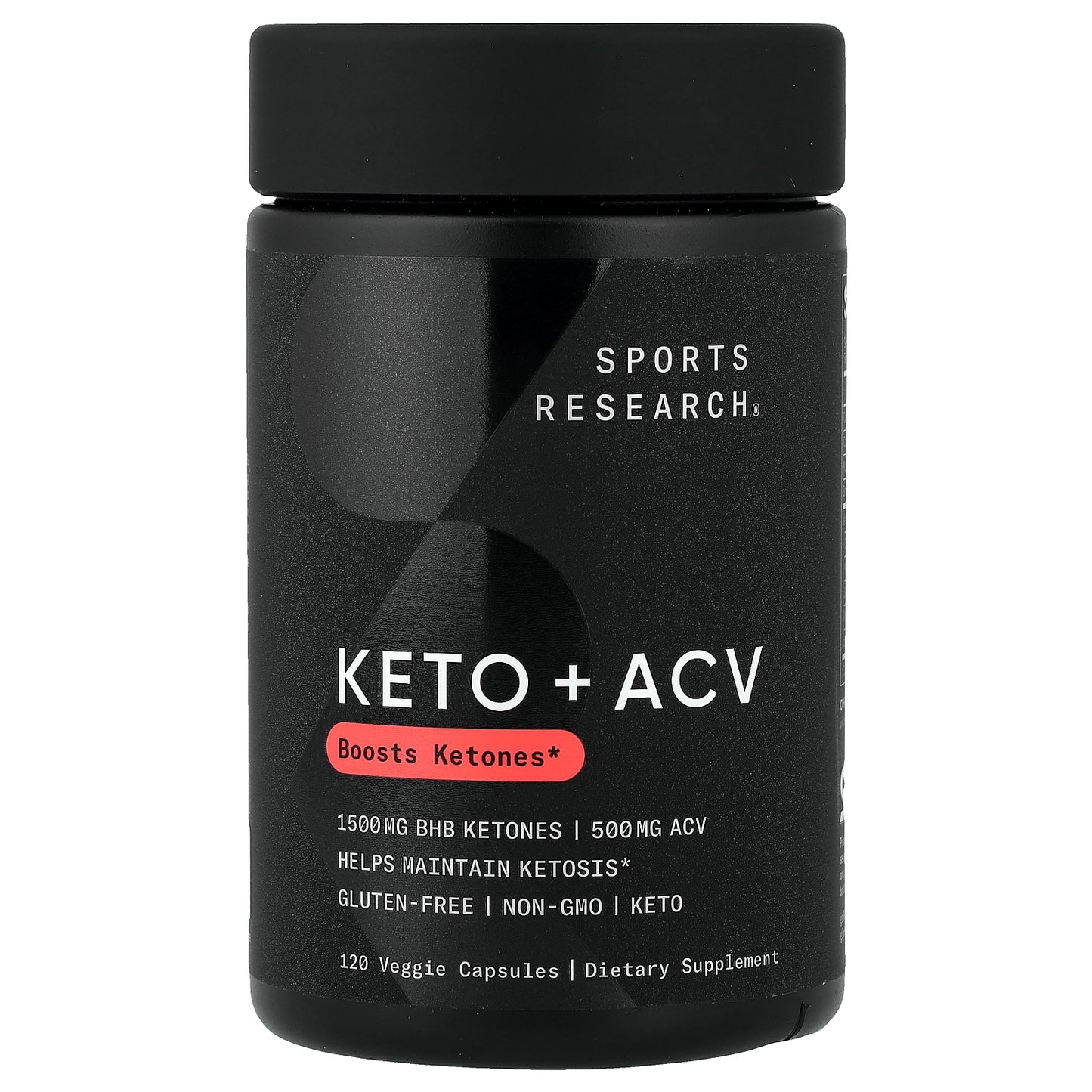 Sports Research, Keto + ACV, 120 Veggie Capsules