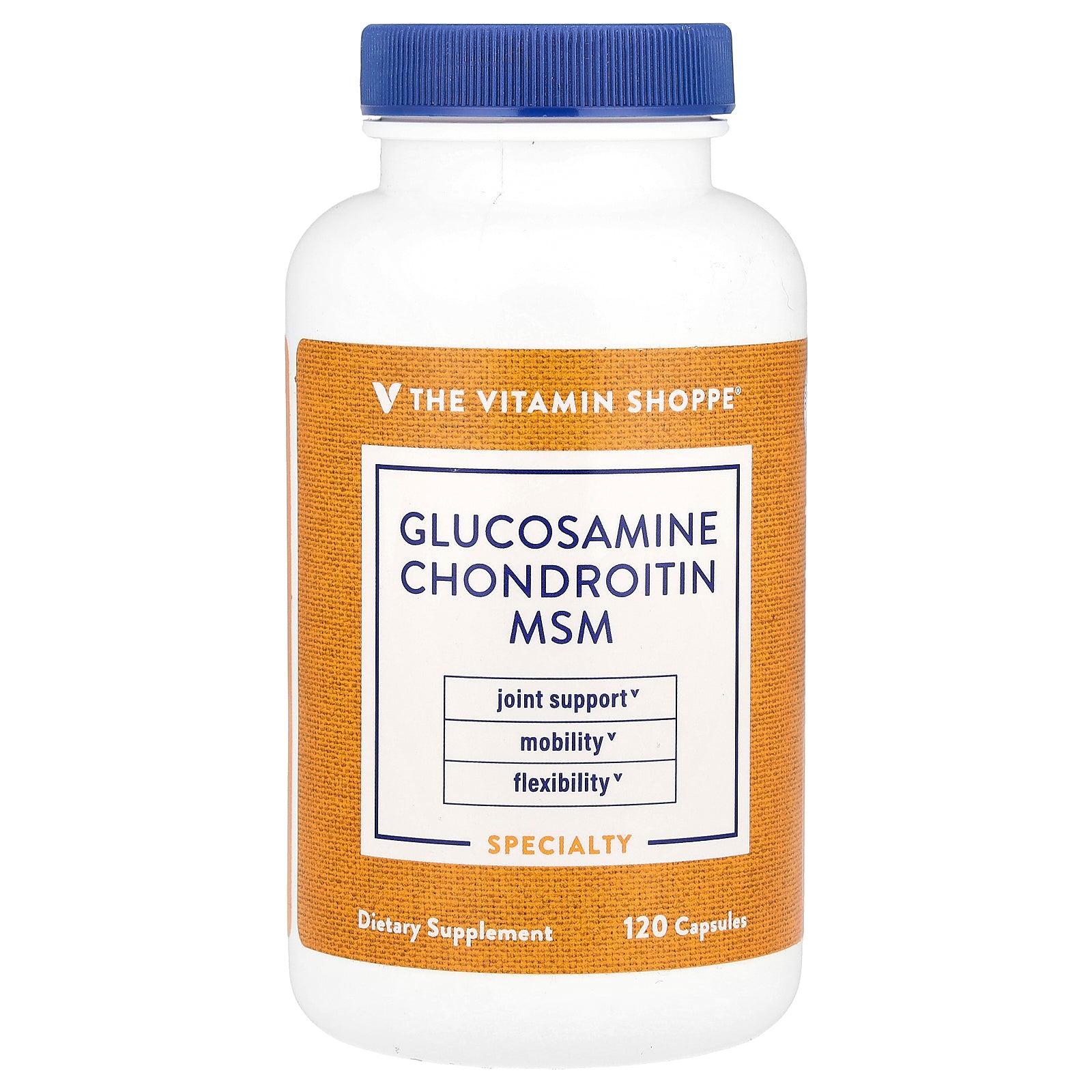 The Vitamin Shoppe, Glucosamine Chondroitin MSM, 120 Capsule