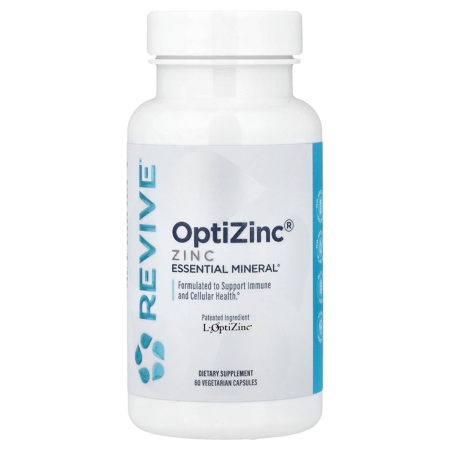 Revive, OptiZinc®, 60 Vegetarian Capsules