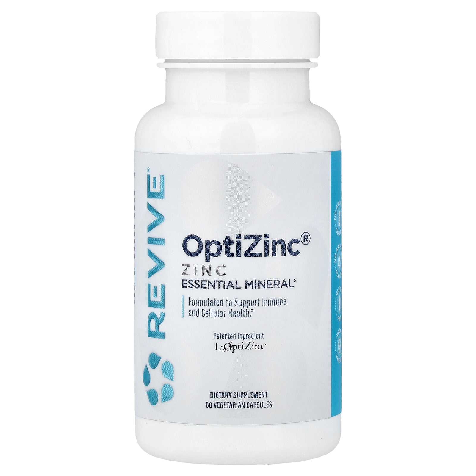 Revive, OptiZinc®, 60 Vegetarian Capsules