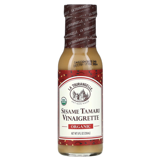 La Tourangelle, Organic Sesame Tamari Vinaigrette, 8 fl oz (236 ml)