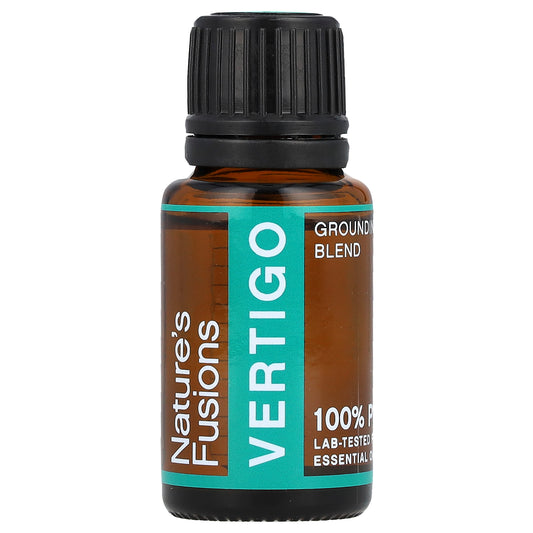 Nature's Fusions, 100% Pure Essential Oil, Vertigo, 15 ml