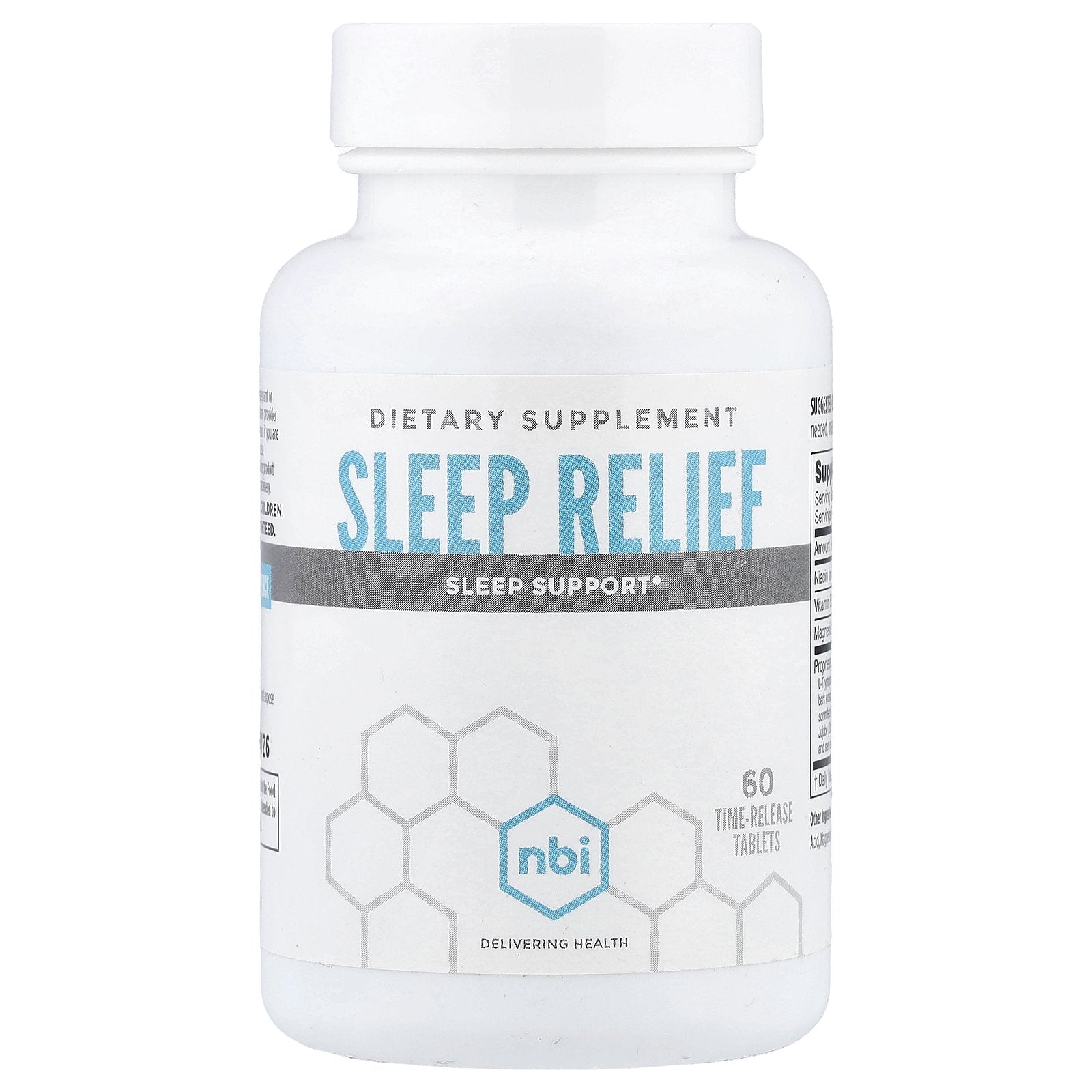 NBI, Sleep Relief , 60 Time-Release Tablets