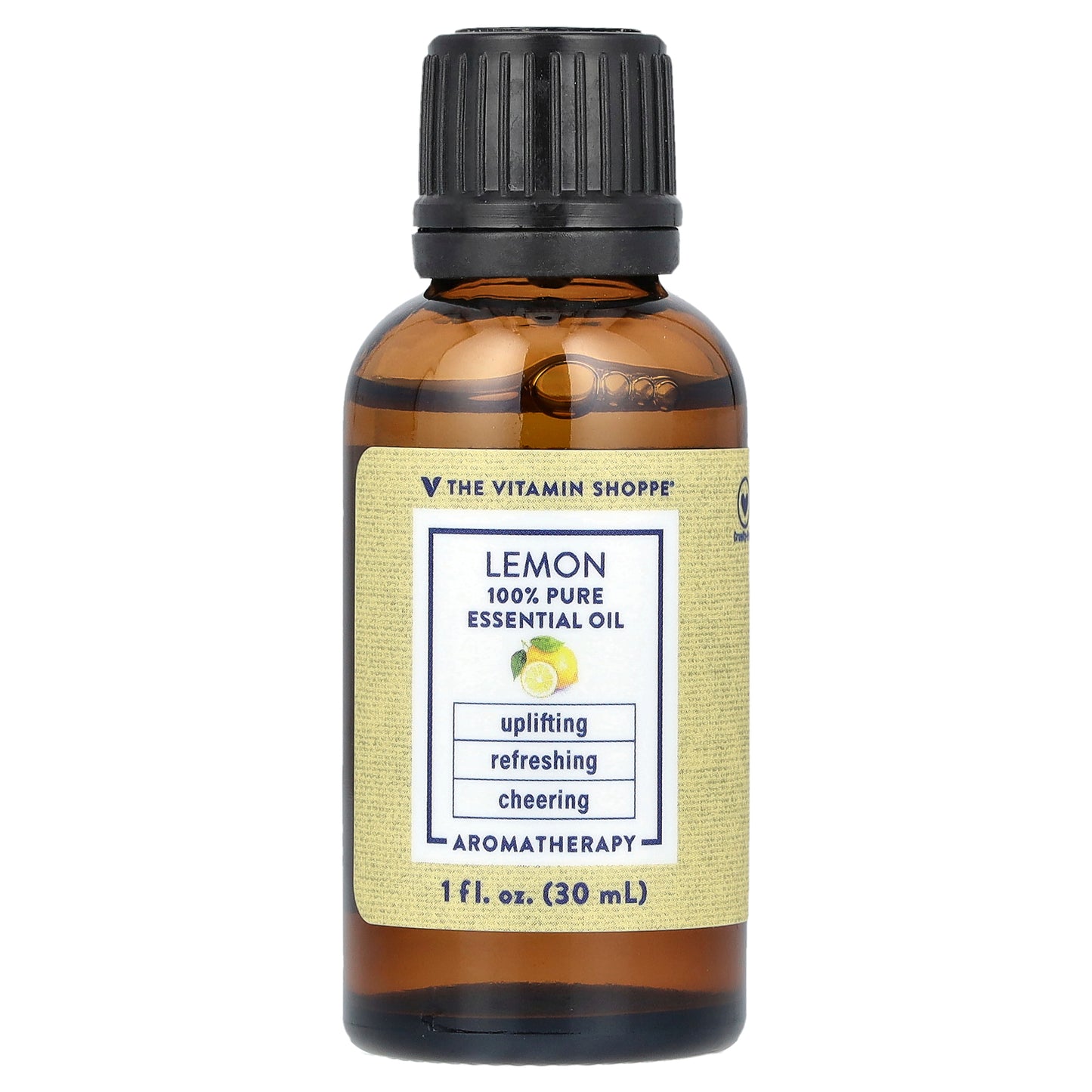 The Vitamin Shoppe, 100% Pure Essential Oil, Lemon, 1 fl oz (30 ml)