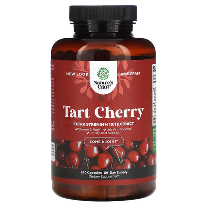 Nature's Craft, Tart Cherry, 240 Capsules (250 mg per Capsule)
