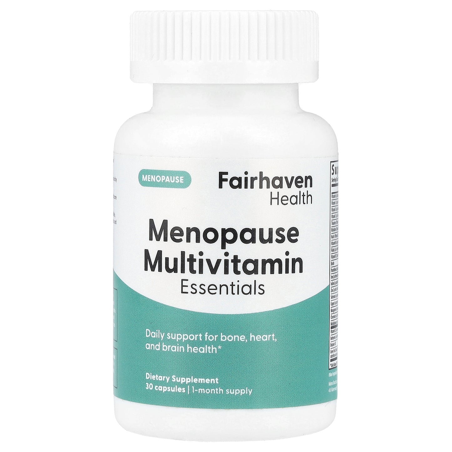 Fairhaven Health, Menopause Multivitamin Essentials , 30 Capsules