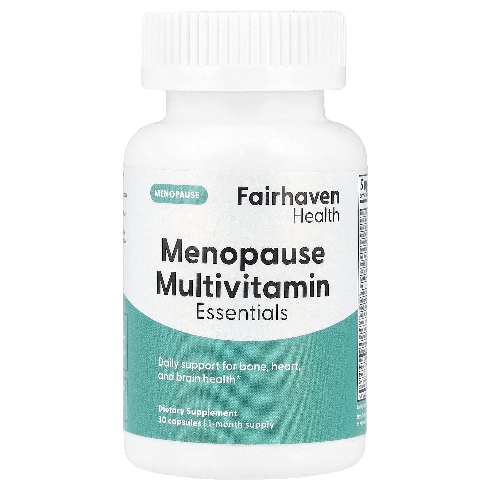 Fairhaven Health, Menopause Multivitamin Essentials , 30 Capsules