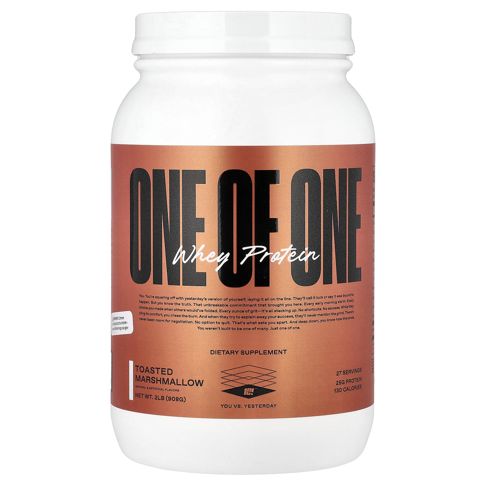 ONE OF ONE, Whey Protein, Toasted Marshmallow, 2 lb (908 g)