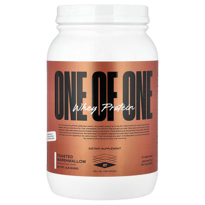 ONE OF ONE, Whey Protein, Toasted Marshmallow, 2 lb (908 g)