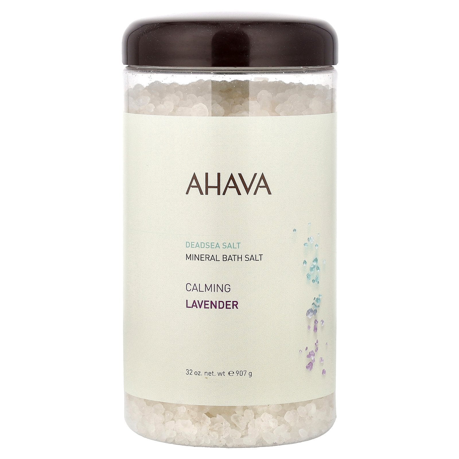 AHAVA North America, Mineral Bath Salt, Calming Lavender, 32 oz (907 g)