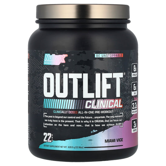 Nutrex Research, Outlift® Clinical, Miami Vice, 22.18 oz (628.9 g)