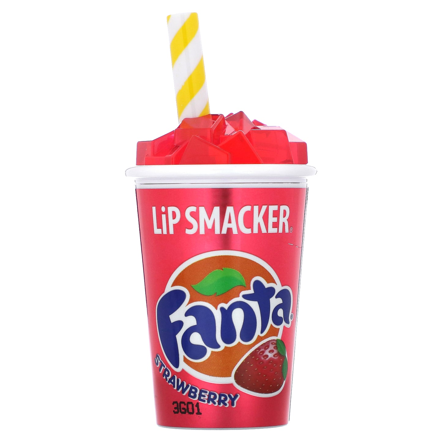 Lip Smacker, Fanta, Lip Balm, Strawberry, 0.26 oz (7.4 g)