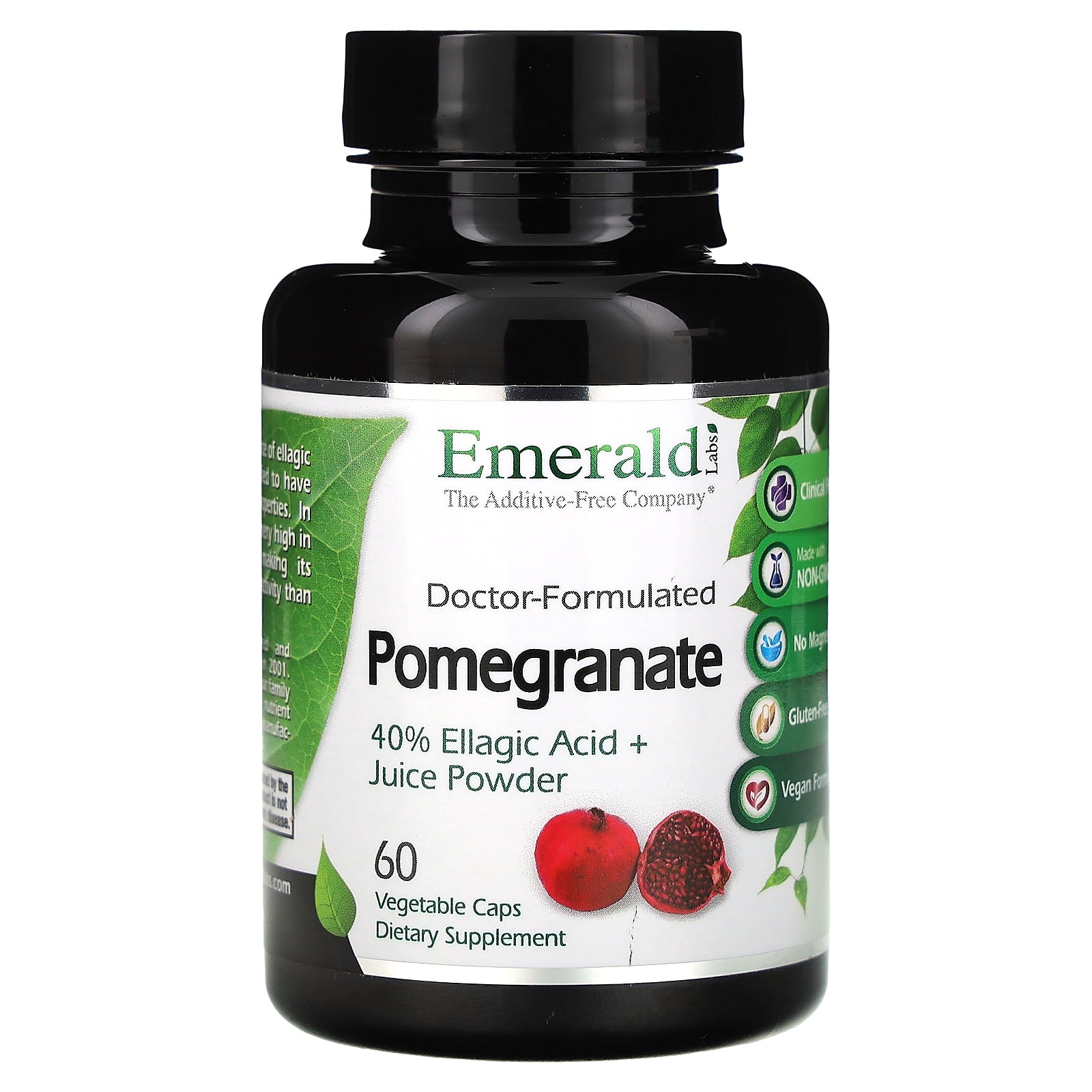 Emerald Laboratories, Pomegranate, 60 Vegetable Caps (725 mg per Capsule)