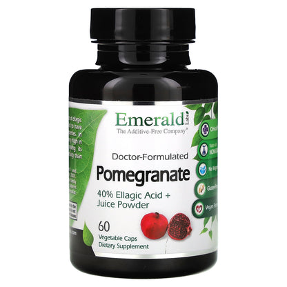 Emerald Laboratories, Pomegranate, 60 Vegetable Caps (725 mg per Capsule)