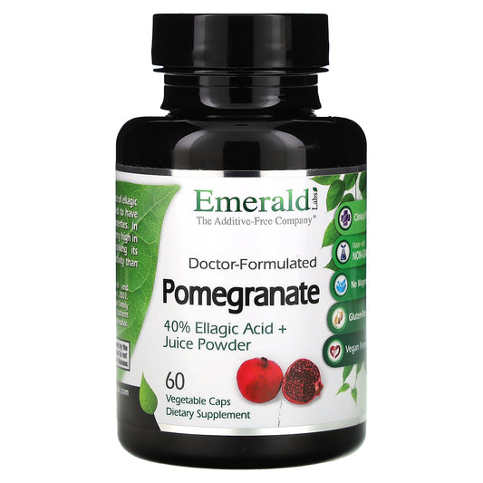 Emerald Laboratories, Pomegranate, 60 Vegetable Caps (725 mg per Capsule)