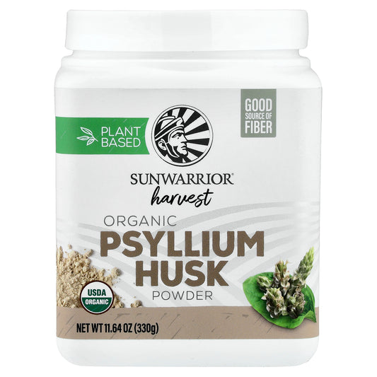 Sunwarrior, Harvest, Organic Psyllium Husk Powder, 11.64 oz (330 g)