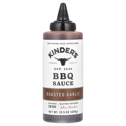 KINDER'S, BBQ Sauce, Roasted Garlic, 15.5 oz (439 g)