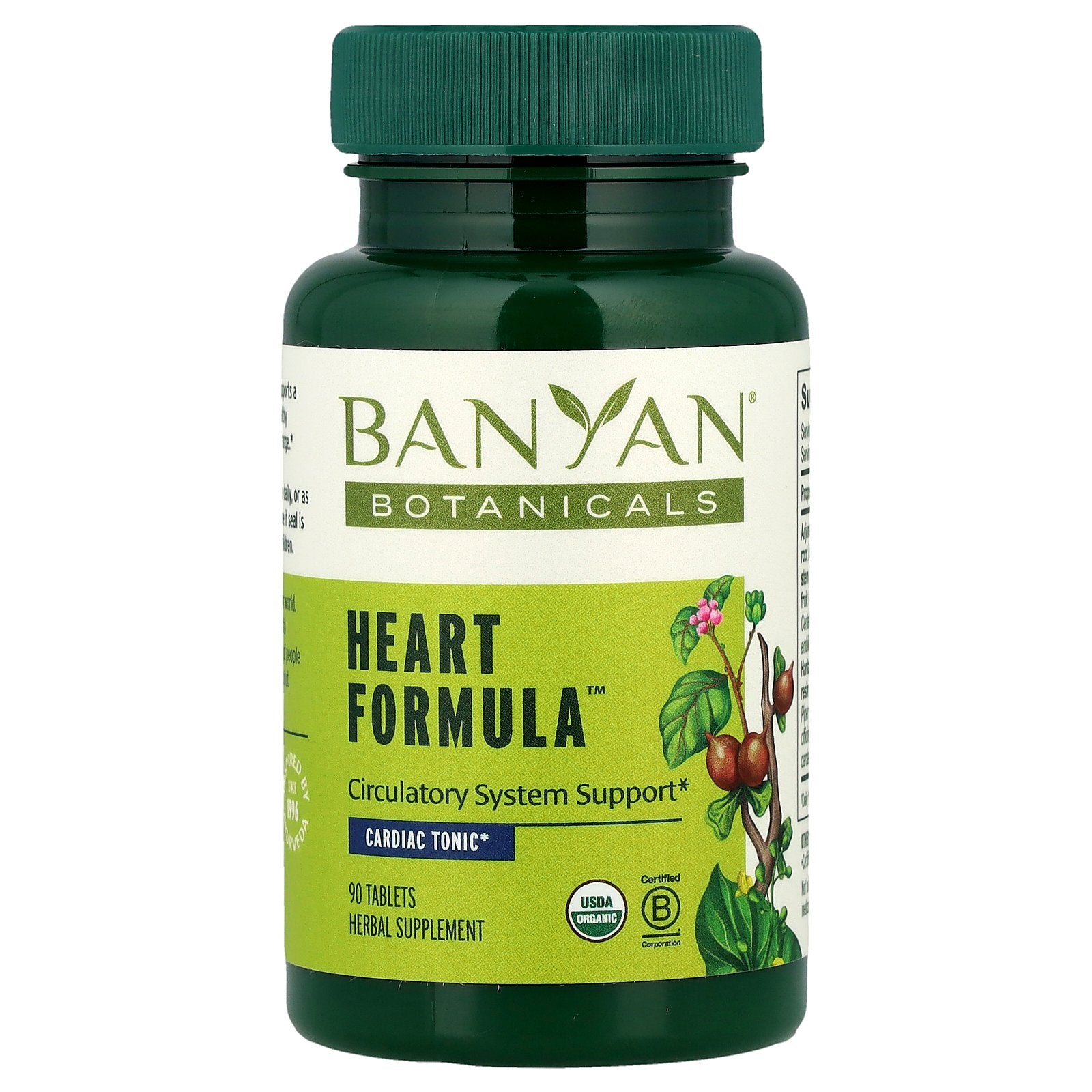 Banyan Botanicals, Heart Formula™, 90 Tablets