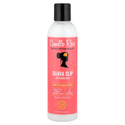 Camille Rose, Guava Slip Detangling, Leave-In Conditioner, For All Textures, 8 fl oz (236 ml)