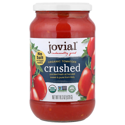 Jovial, Organic Crushed Tomatoes, 18.3 oz (520 g)