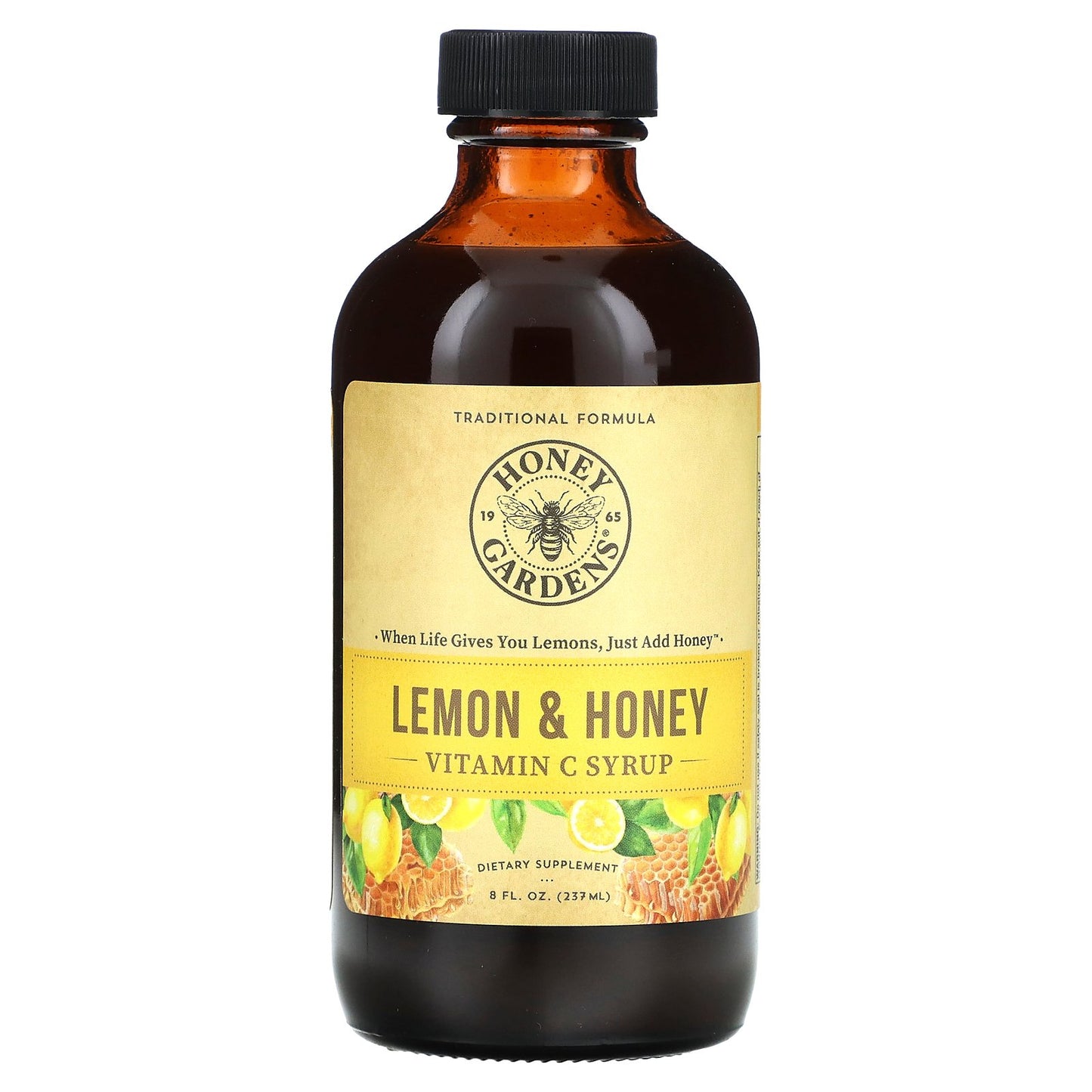 Zand, Vitamin C Syrup, Lemon & Honey, 8 fl oz (237 ml)