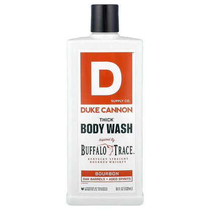 Duke Cannon Supply Co., Thick® Body Wash, Bourbon, 18 fl oz (532 ml)