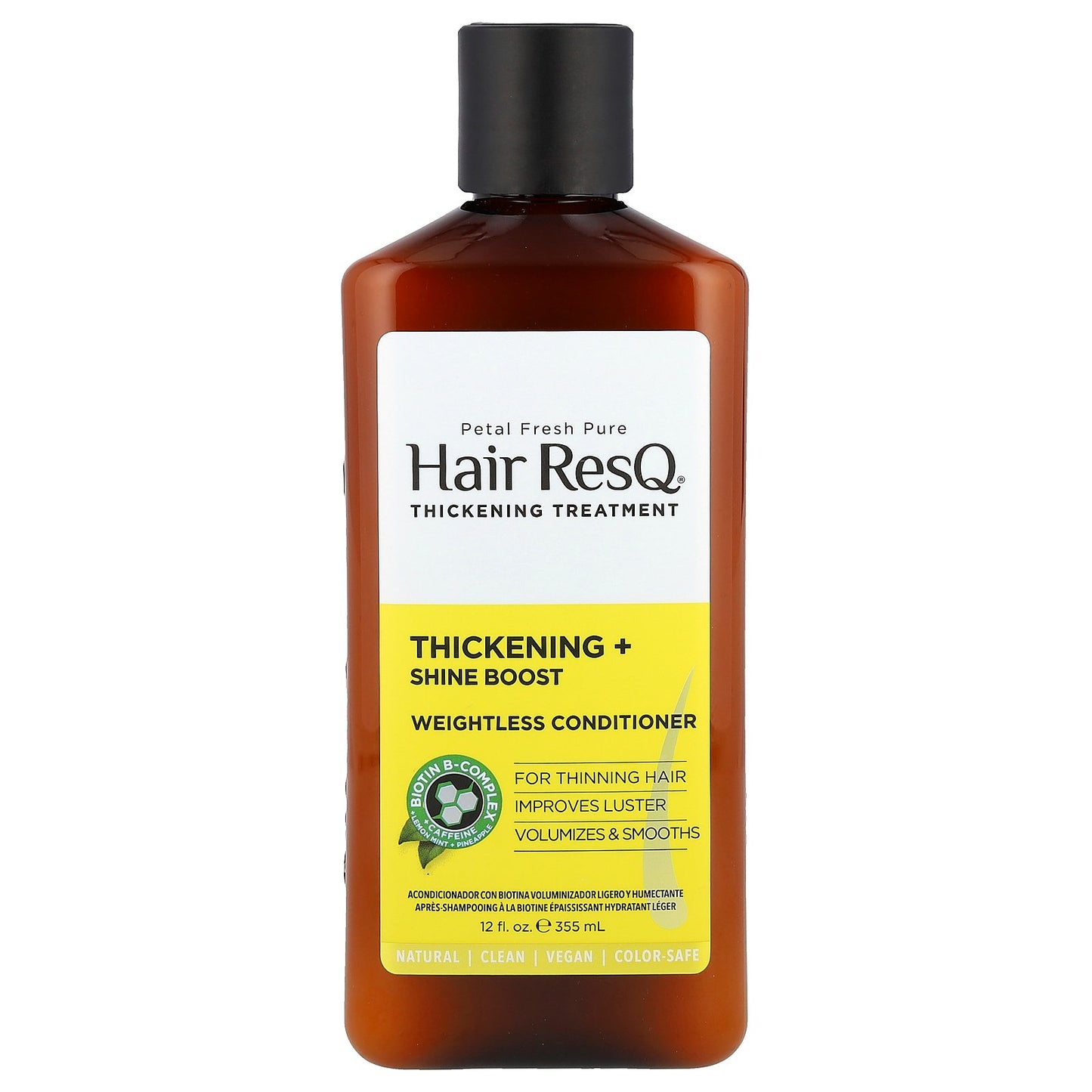 Petal Fresh, Hair ResQ®, Thickening Treatment, Weightless Conditioner, For Thinning Hair, 12 fl oz (355 ml)