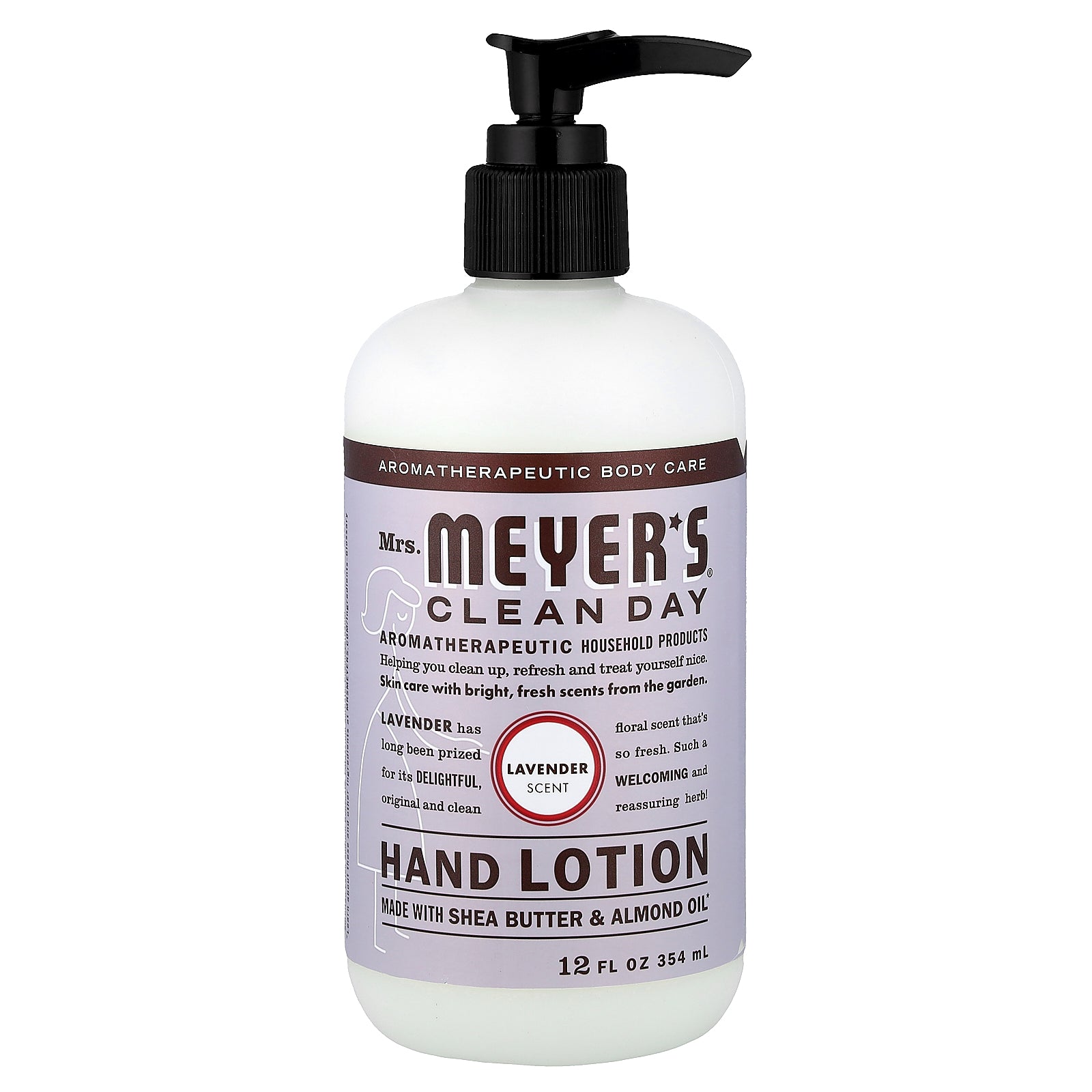Mrs. Meyers Clean Day, Hand Lotion, Lavender, 12 fl oz (354 ml)