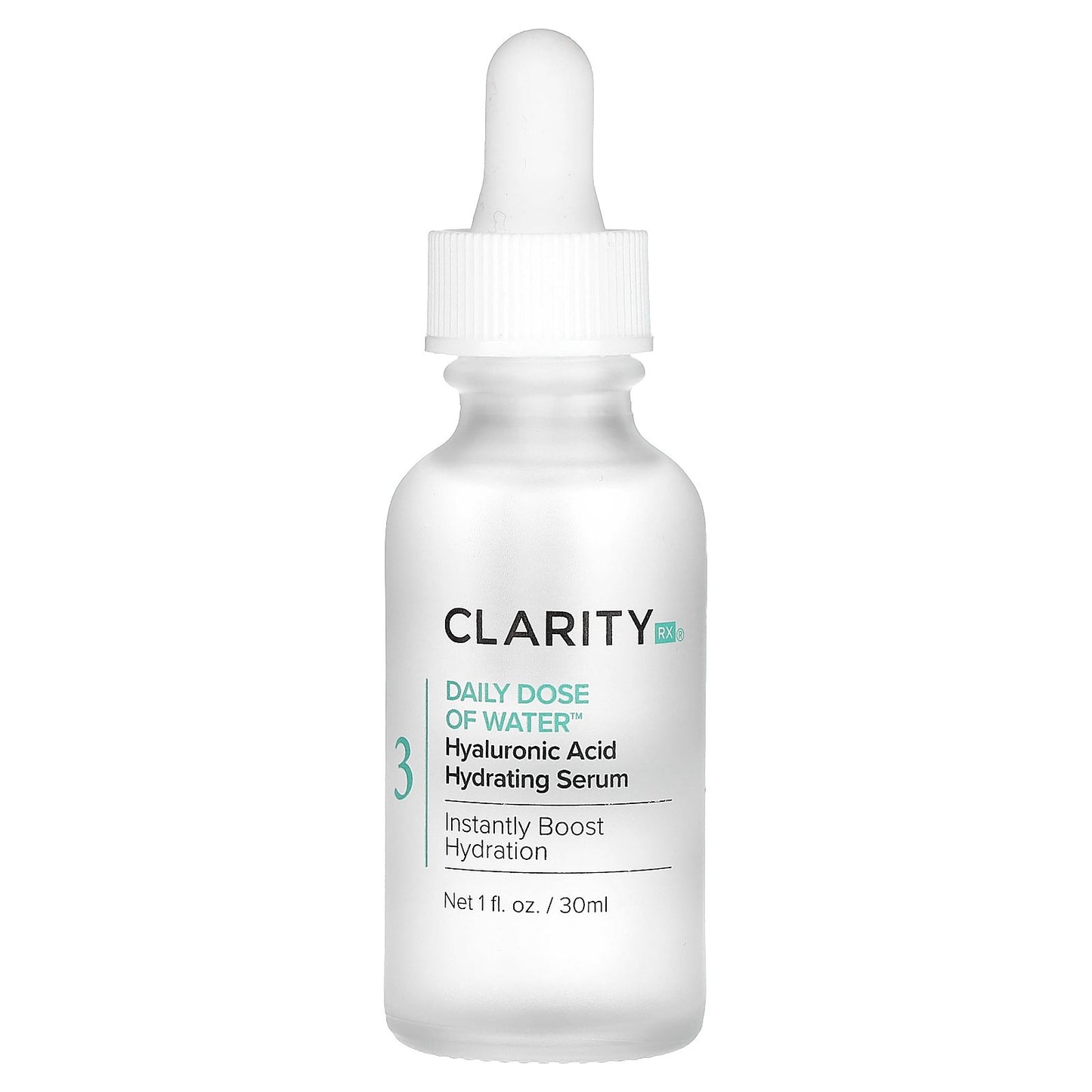 ClarityRx, Daily Dose of Water, Hyaluronic Acid Hydrating Serum , 1 fl oz (30 ml)