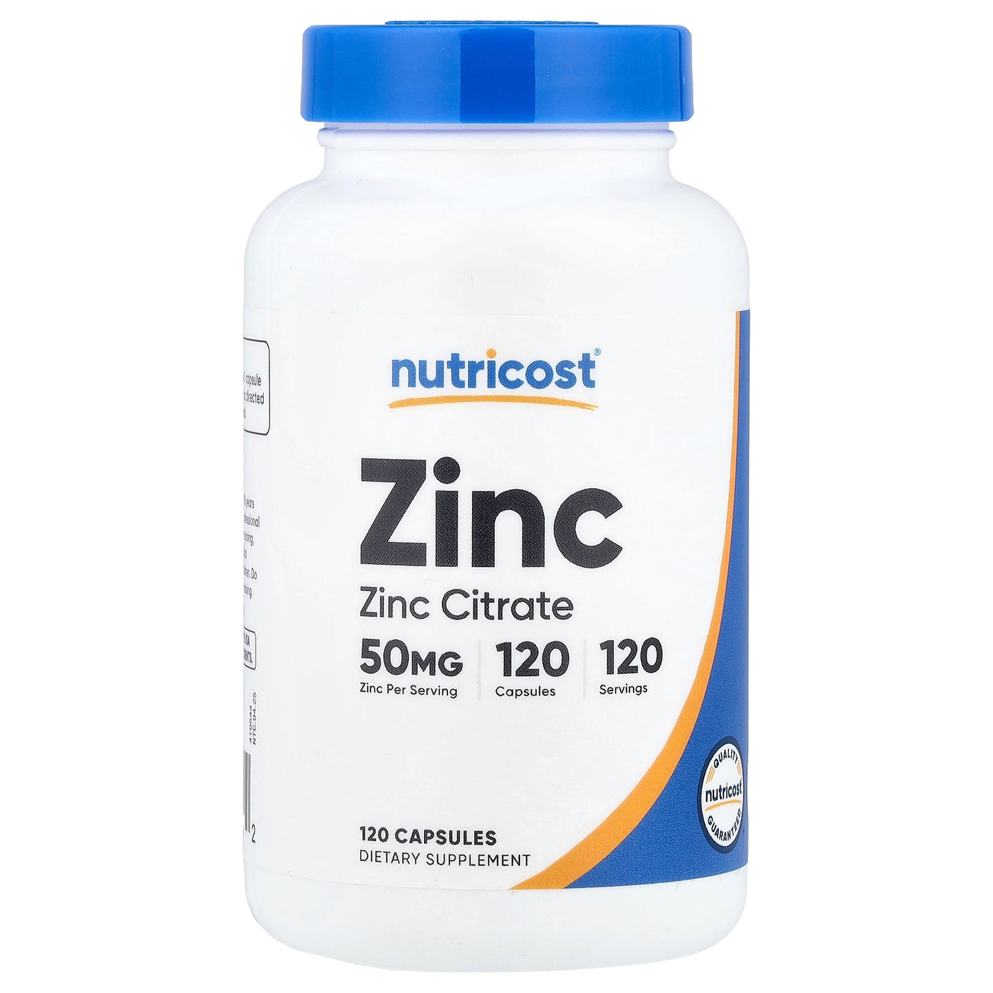 Nutricost, Zinc, 50 mg, 120 Capsules