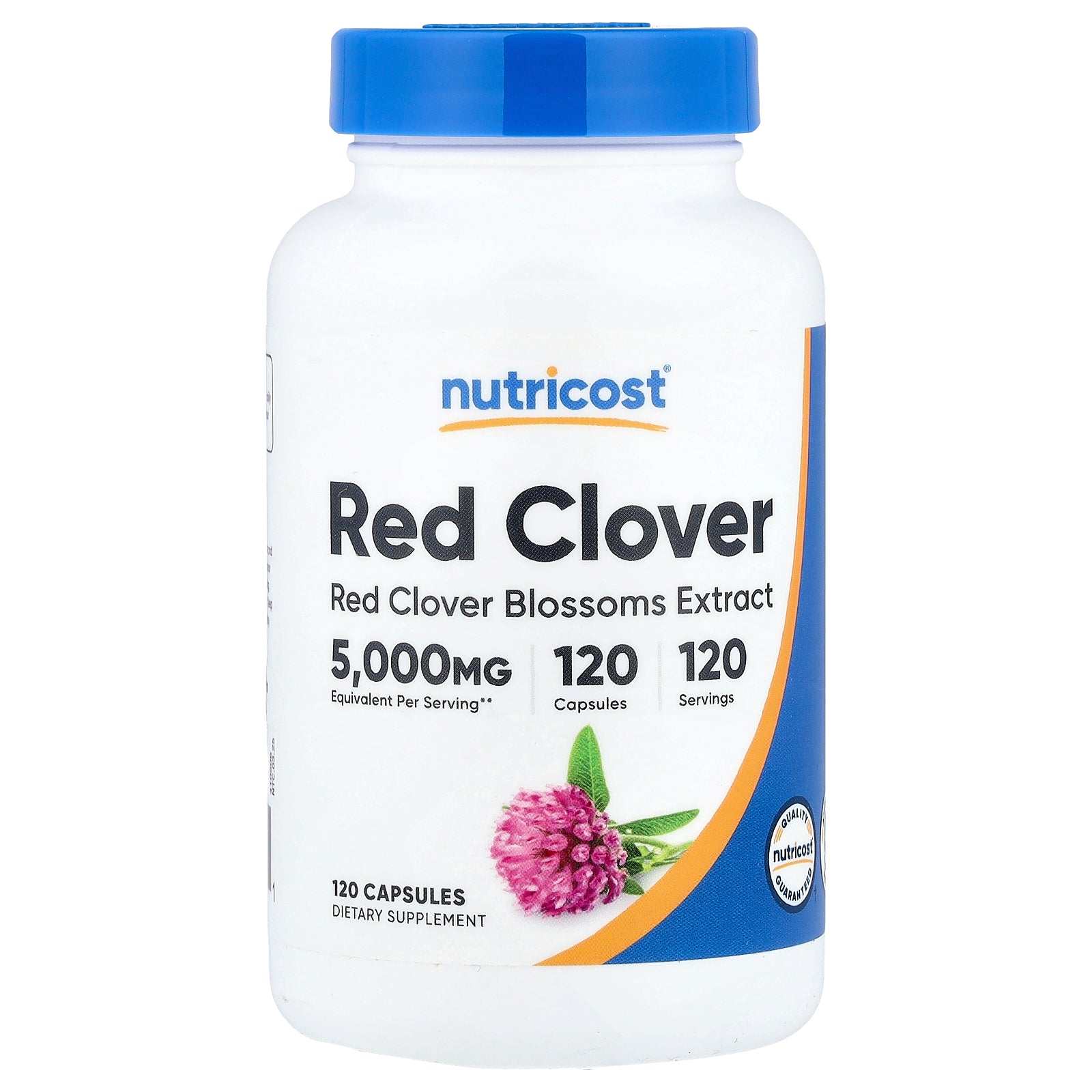 Nutricost, Red Clover, 120 Capsules (200 mg per Capsule)