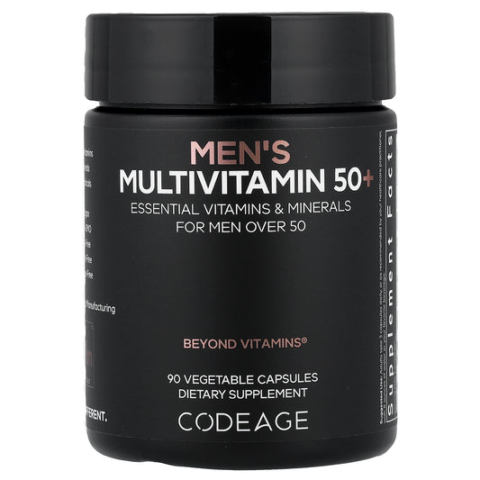 Codeage, Men's Multivitamin 50+, 90 Vegetable Capsules